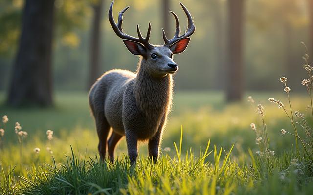 Realidad aumentada para videojuego móvil con criaturas fantásticas